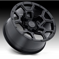 Black Rhino Overland Matte Black Custom Truck Wheels 2